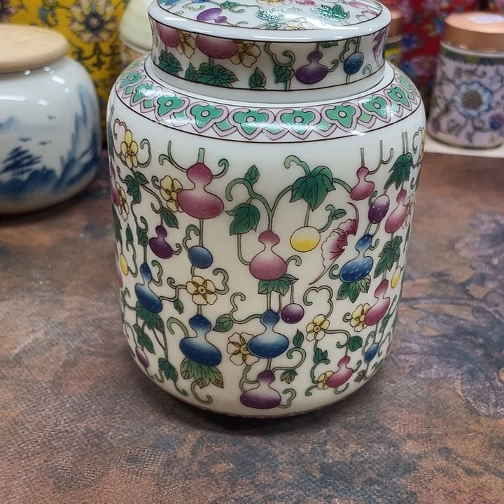 陶瓷罐茶叶罐密封罐储物罐