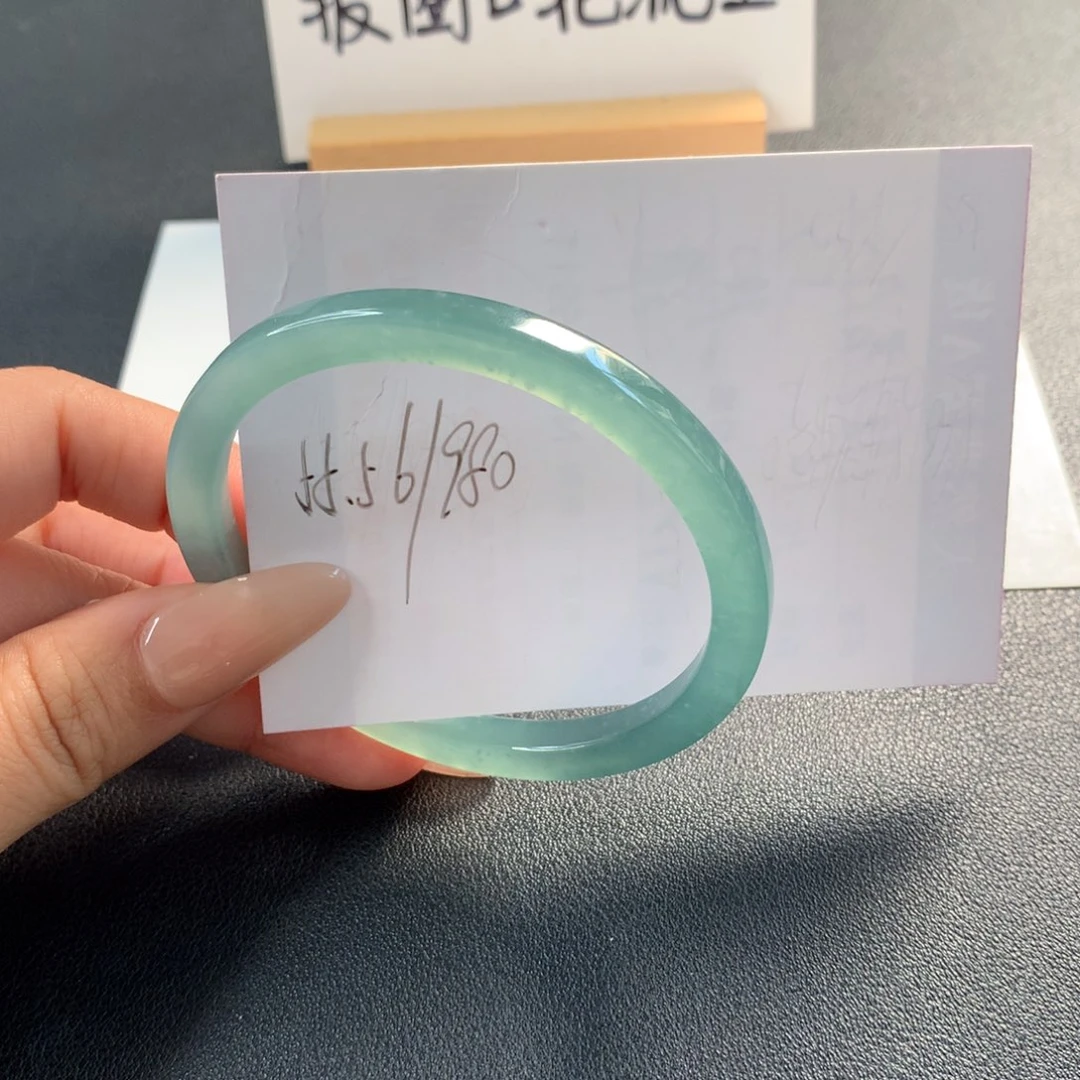 翡翠未镶嵌手镯天然翡翠