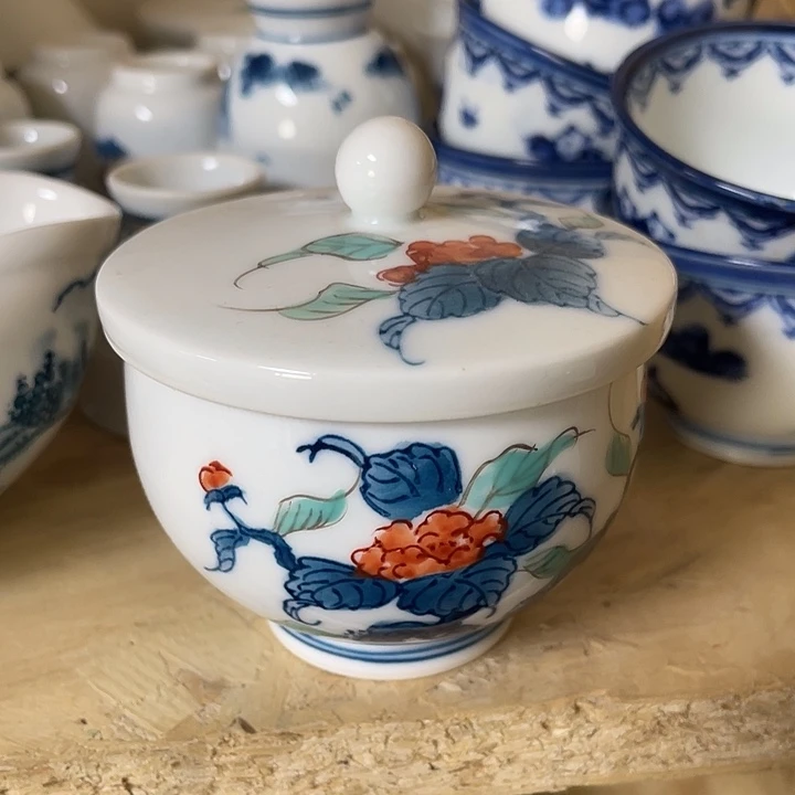 瓷片015 一人直播，看品直播间说序号