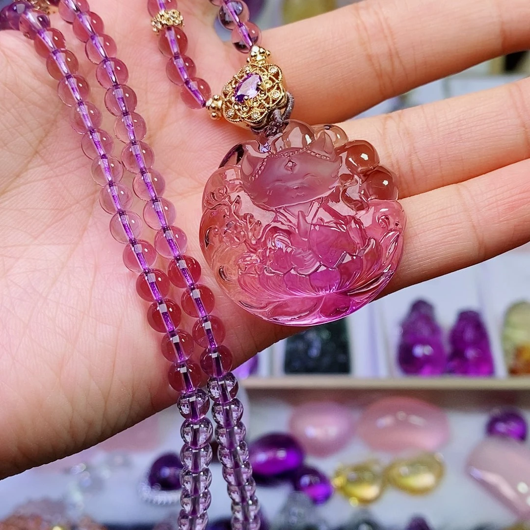 吊坠(赠链)未镶嵌水晶