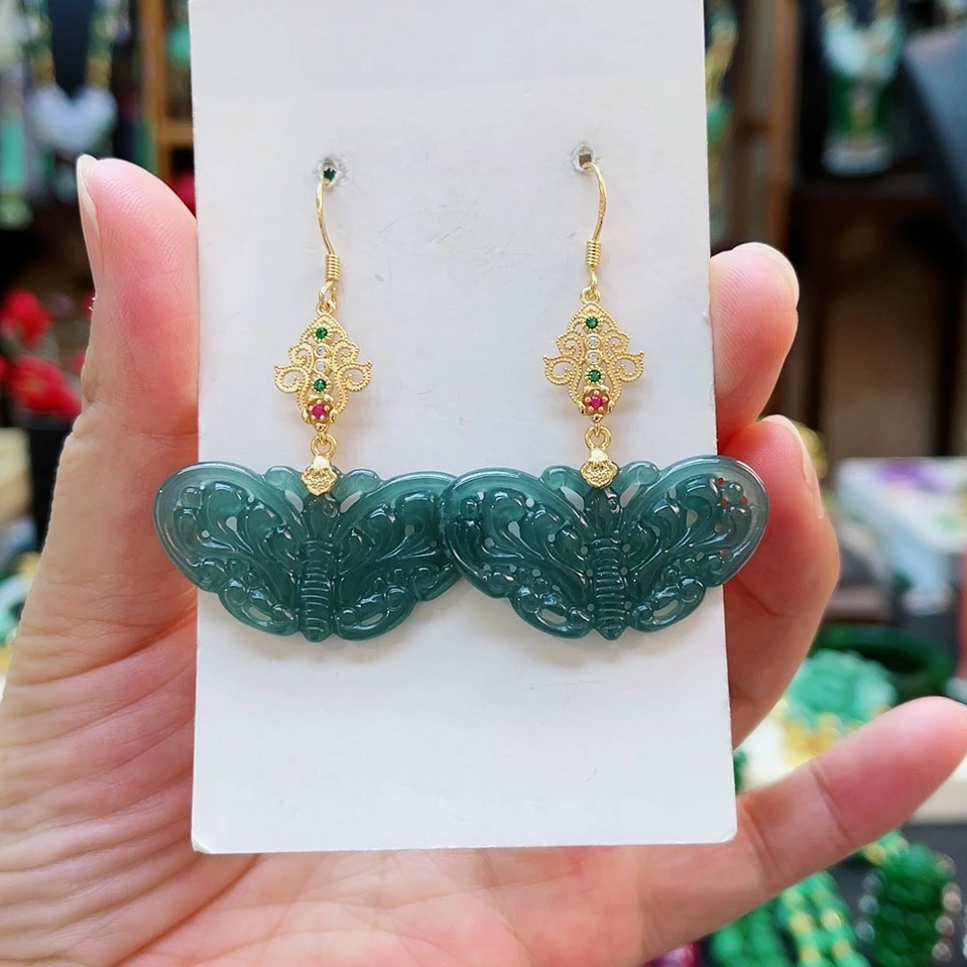 翡翠合金耳饰48小时鉴赏期