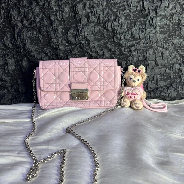 95新 DIOR/迪奥 Dior戴妃链条斜挎包