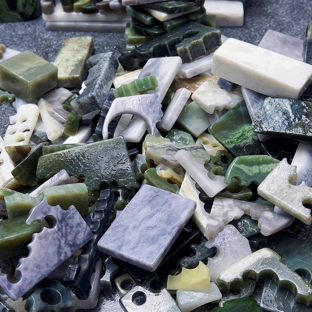 和田玉（糖玉）珠宝半成品未镶嵌