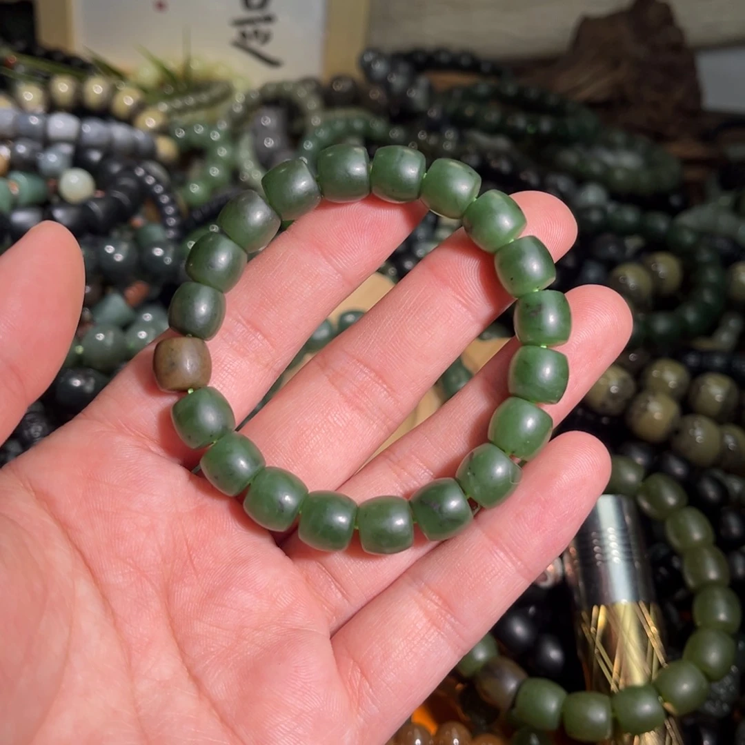 和田玉手链未镶嵌