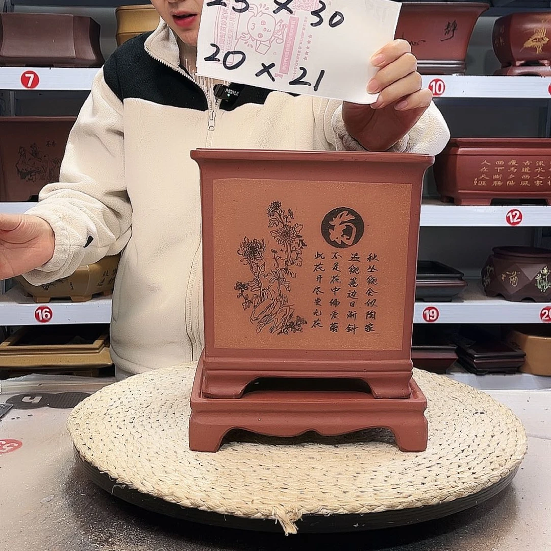 花盆紫砂紫砂花盆