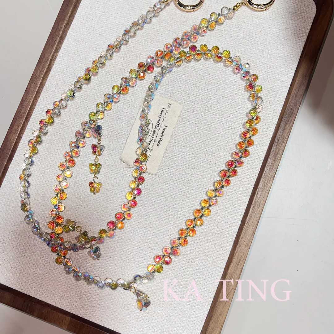 卡庭手机挂件/尤米饰品原创设计斜挎1116/手机壳数码配饰钥匙扣