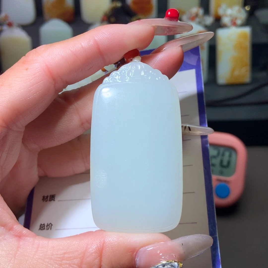 和田玉挂件未镶嵌用****4