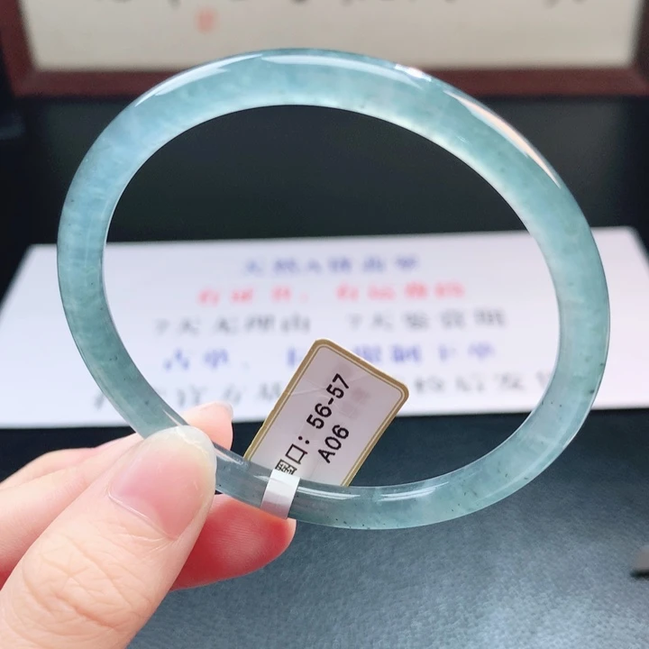 翡翠未镶嵌手镯翡翠手镯40