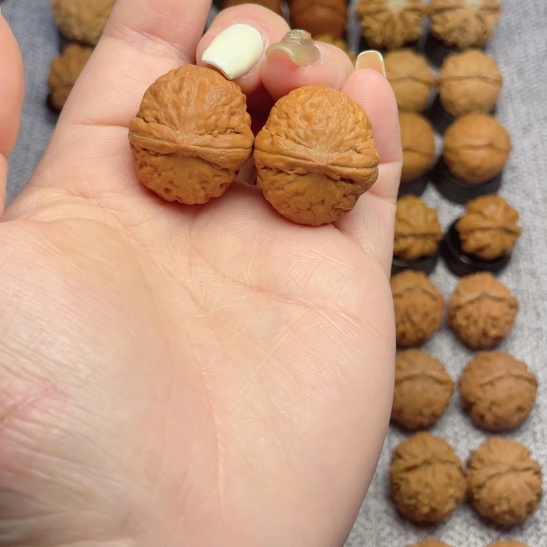 把件文玩核桃麒麟磨盘