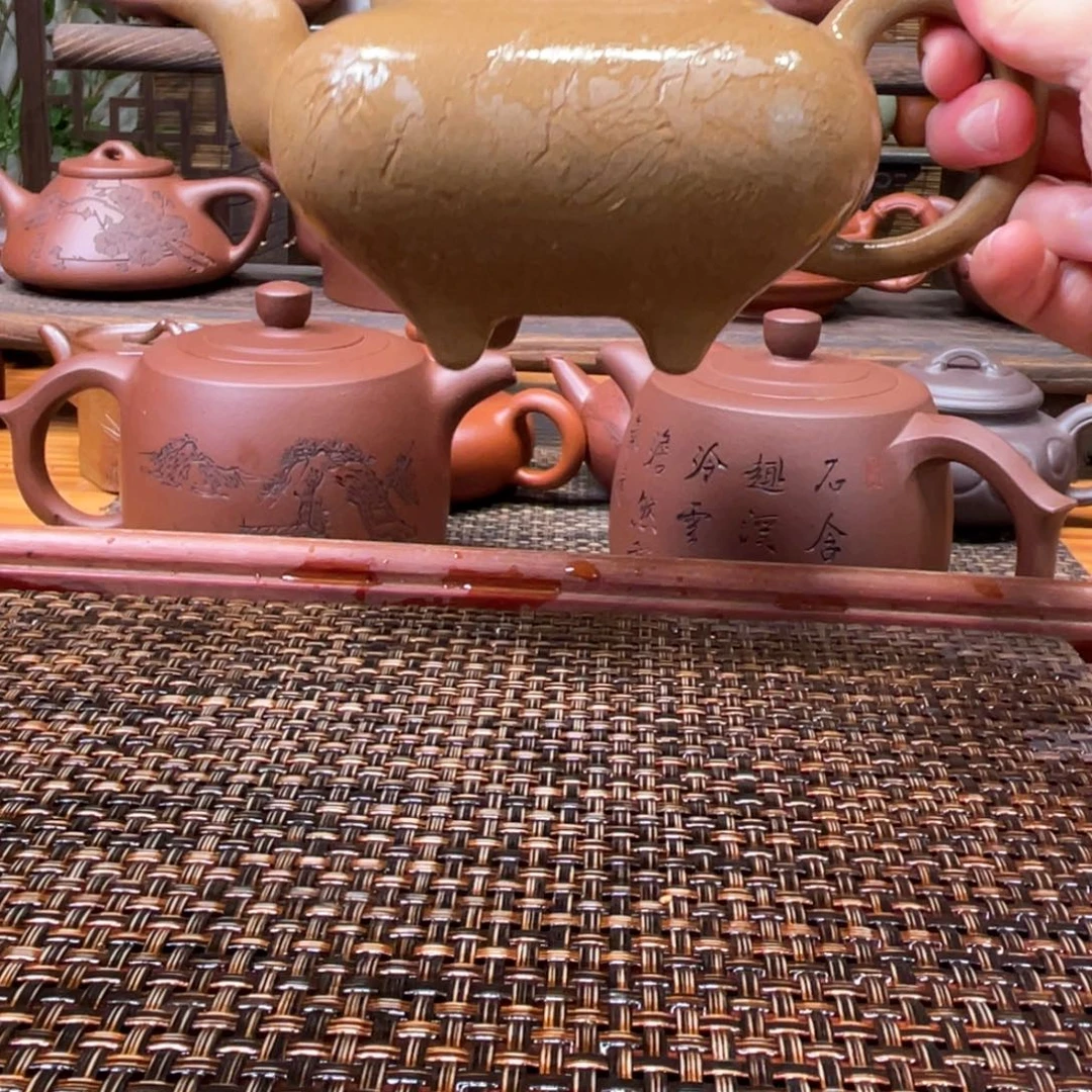茶壶紫砂宜兴原矿紫砂手工制600