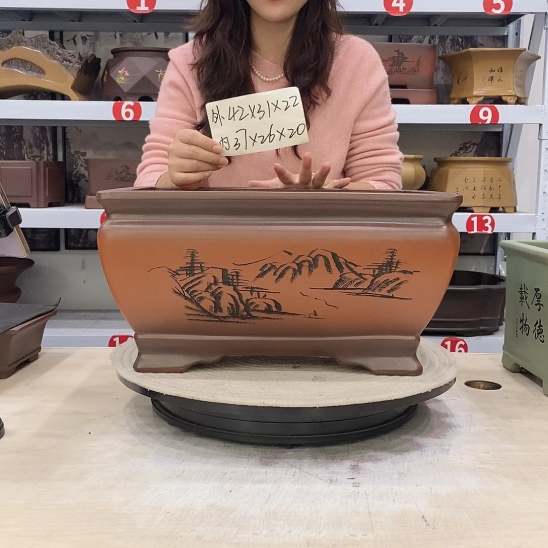 花盆紫砂紫砂花盆