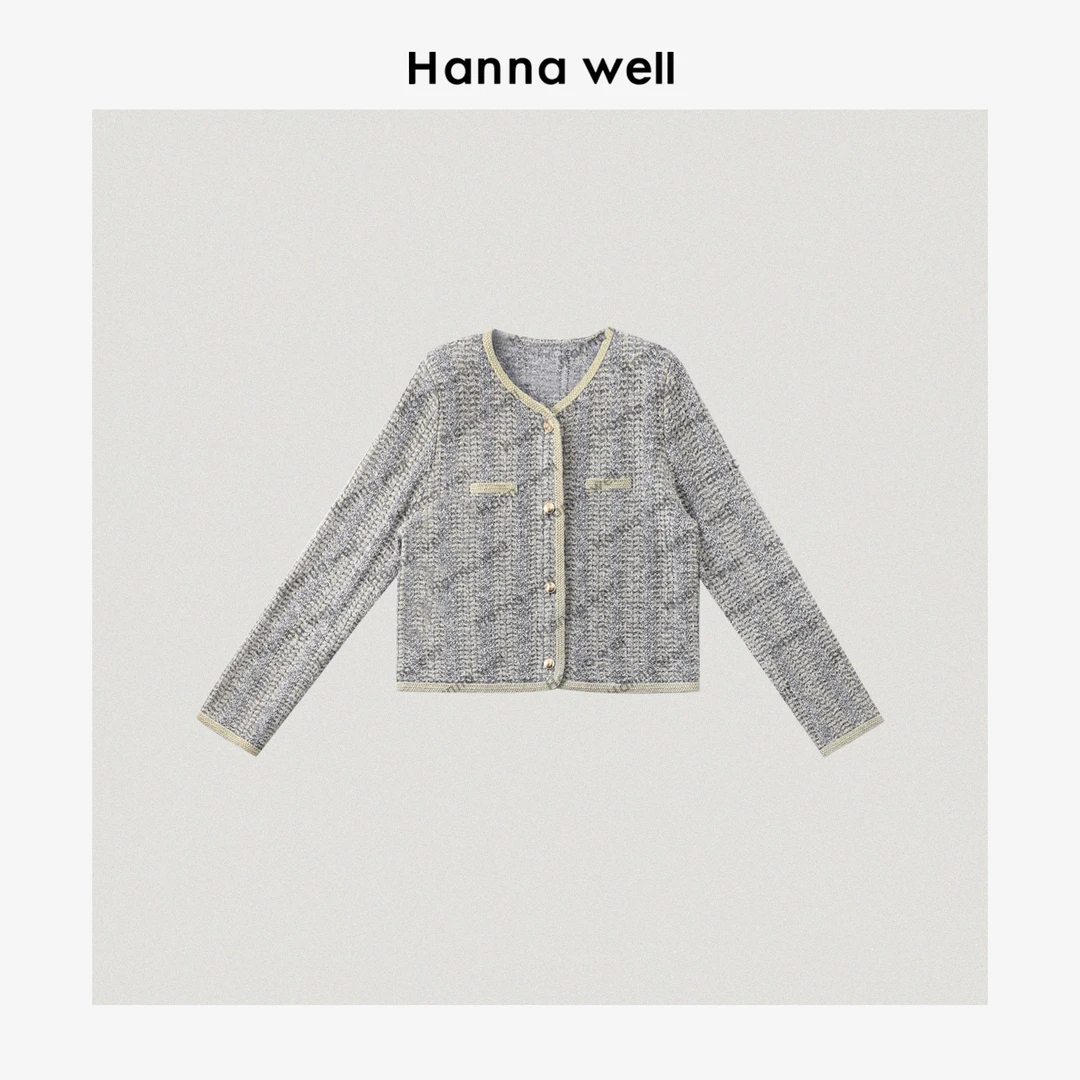 妞姐自制“爱丁堡” 巨难做全定制！限量亚麻棉小香外套WT5A0367.