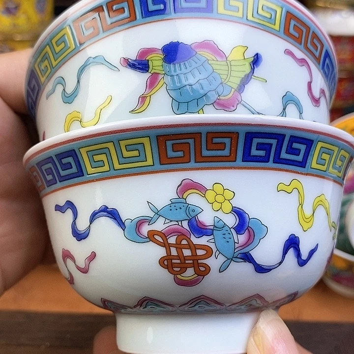 景德镇陶瓷藏式茶碗