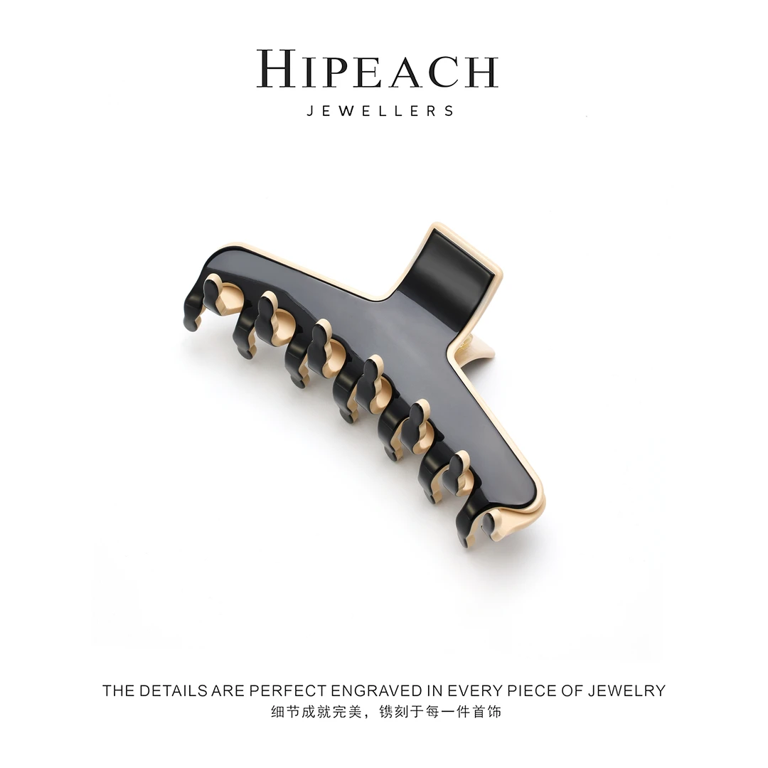 ♠天天♠黑色墨香抓夹HTWX004