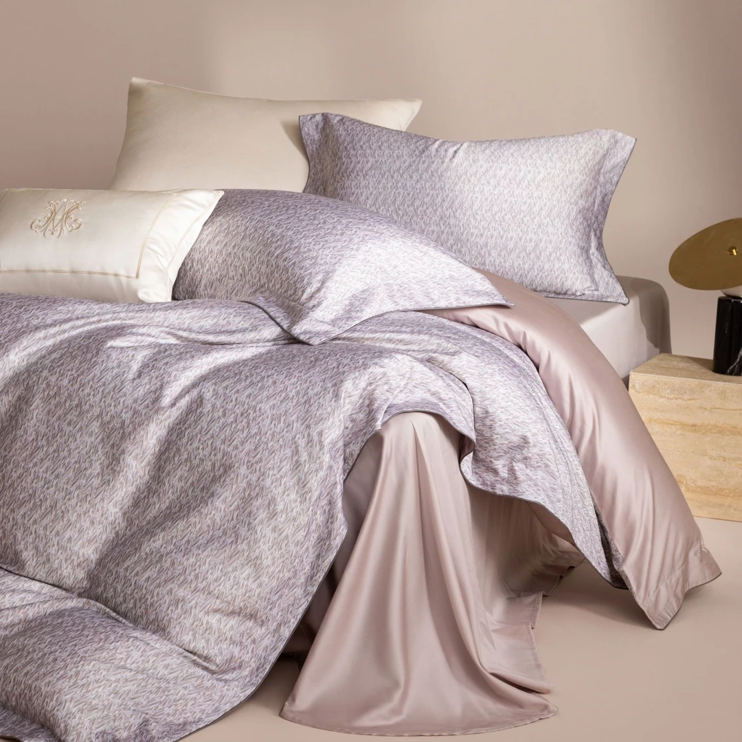 【豆爸专享】夏朵品牌定制！丝滑裸睡超细旦天丝棉印花款套件—空山集