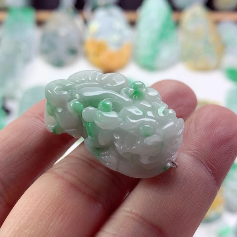 【闪购商品】翡翠吊坠(不含链)未镶嵌清*