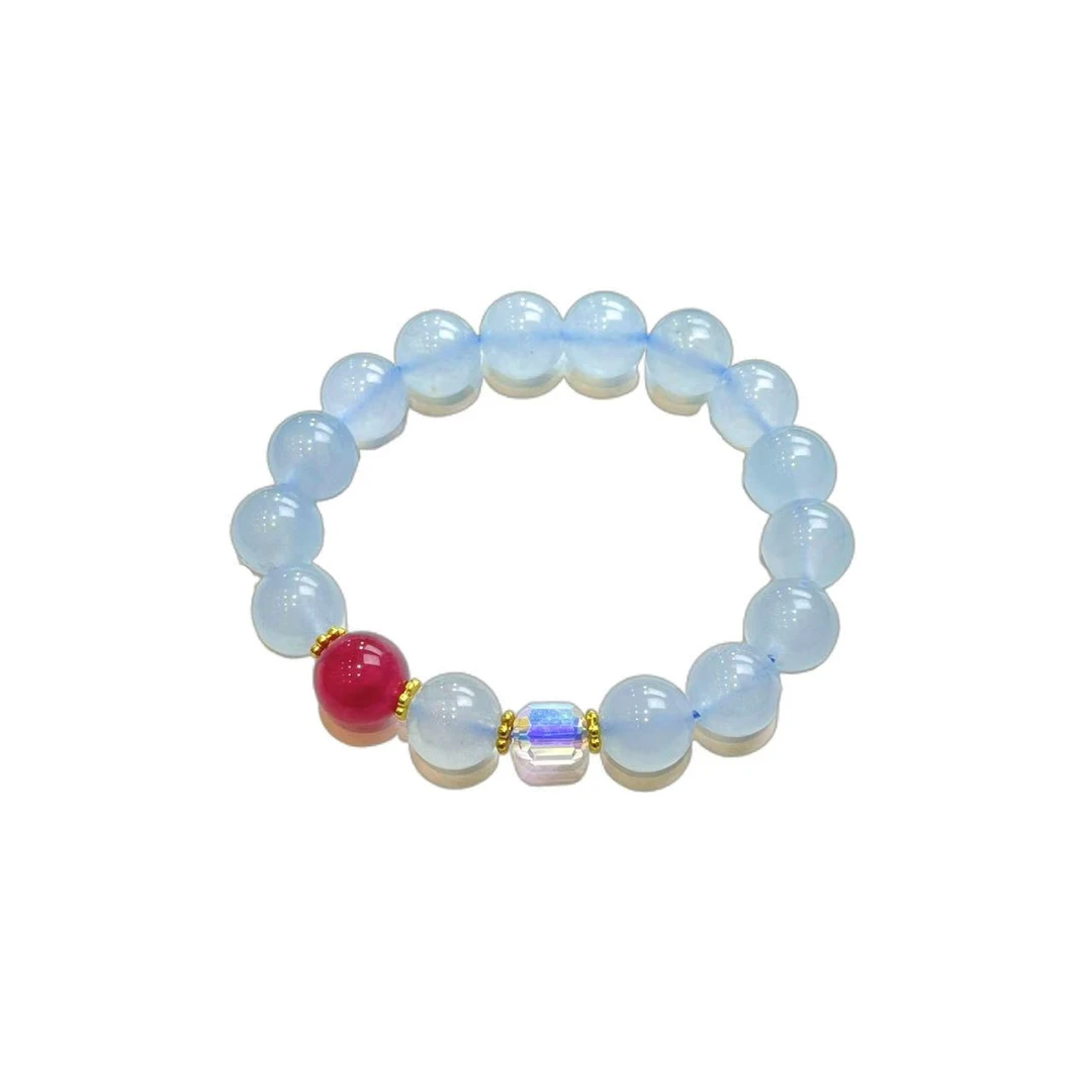 海蓝宝手串 C02-42