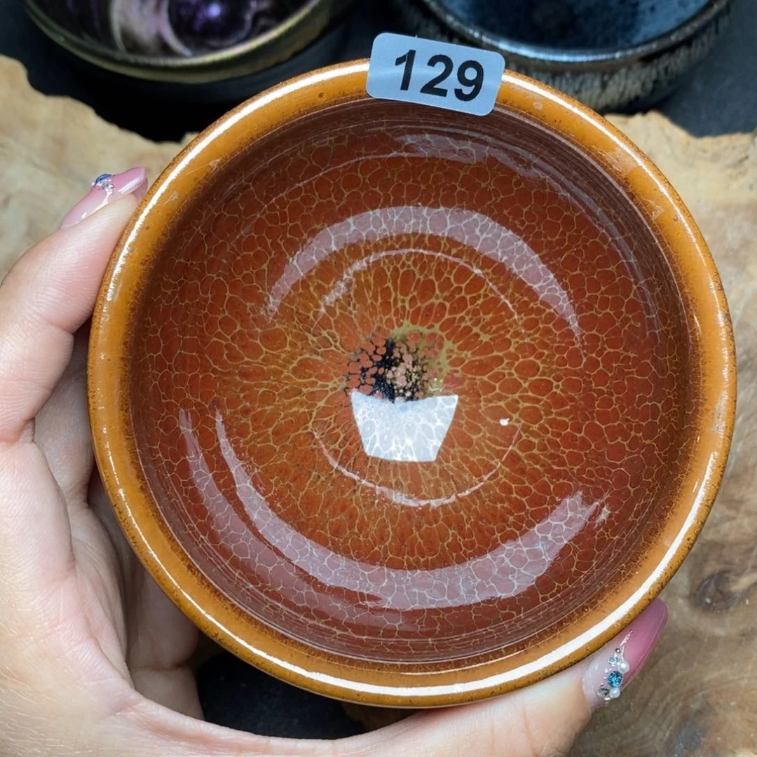 茶盏建窑建盏主人杯129