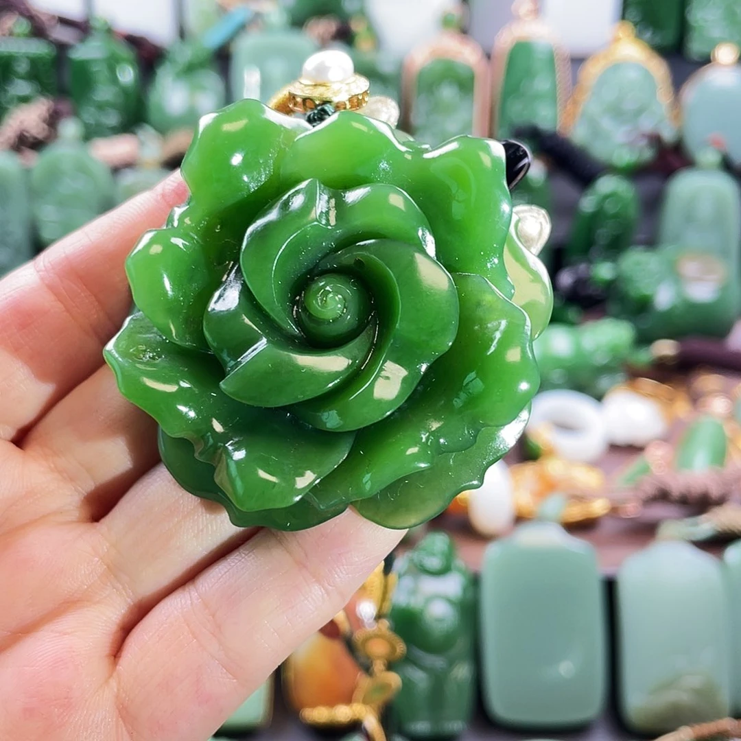 和田玉挂件未镶嵌