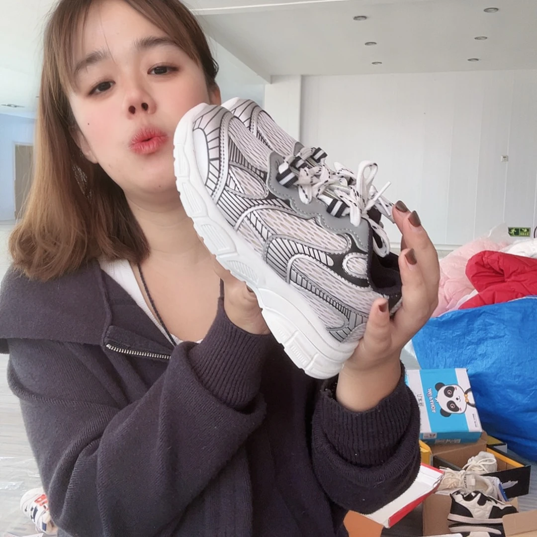 合成革牛皮（革）羊羔皮（革）不加绒双网四季鞋19内长