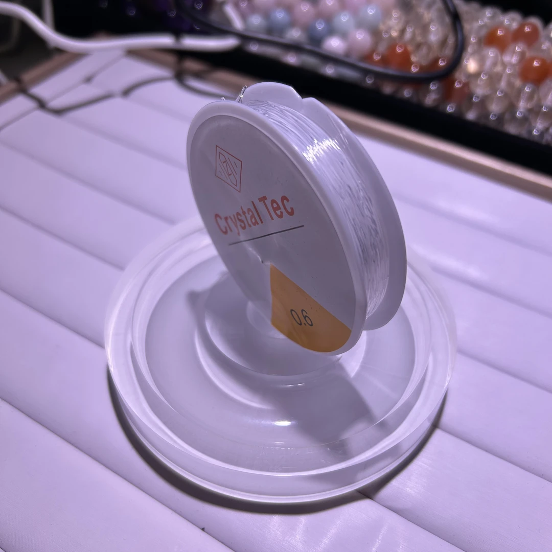串珠透明弹力线，单卷