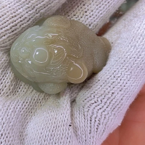 和田玉（白玉）挂件未镶嵌