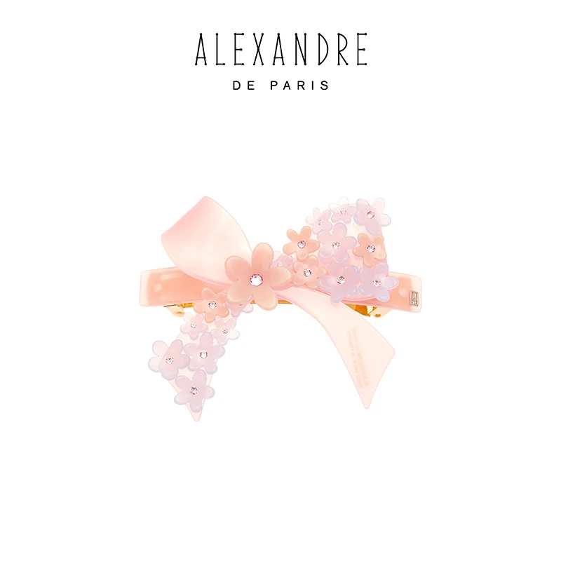 ALEXANDRE DE PARIS巴黎亚历山大悦结8公分发夹发饰头饰