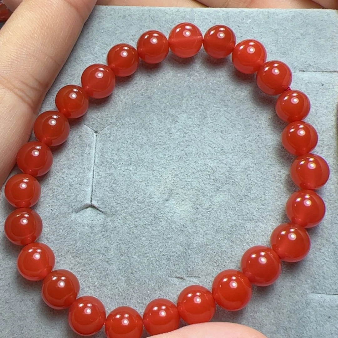 未镶嵌手串南红玛瑙