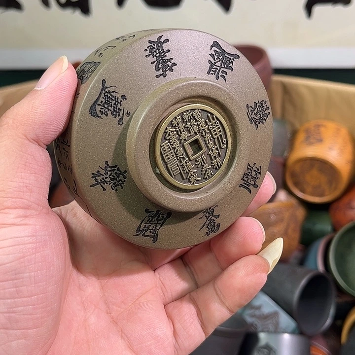 茶杯紫砂全手工紫砂主人杯