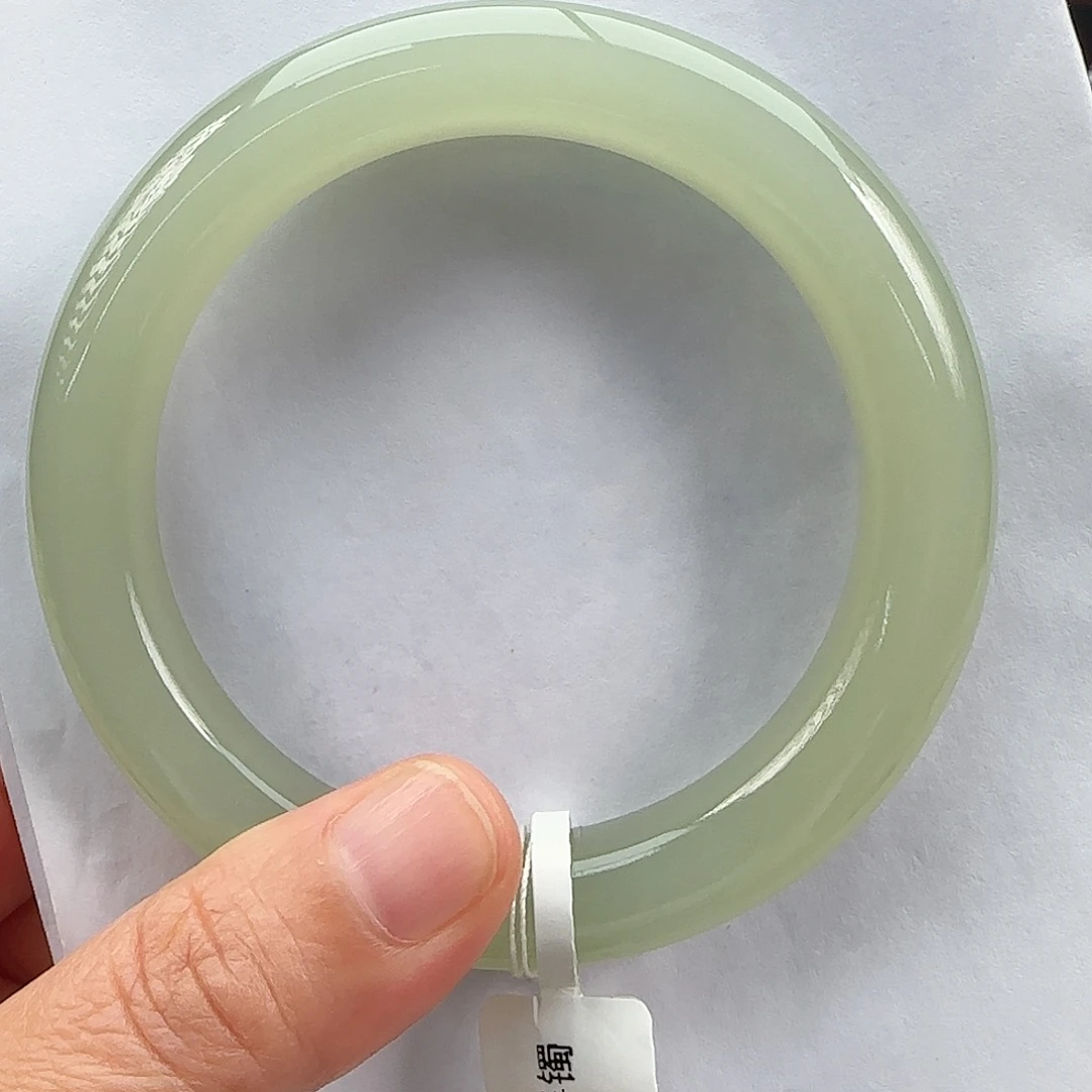 和田玉手镯未镶嵌59.60