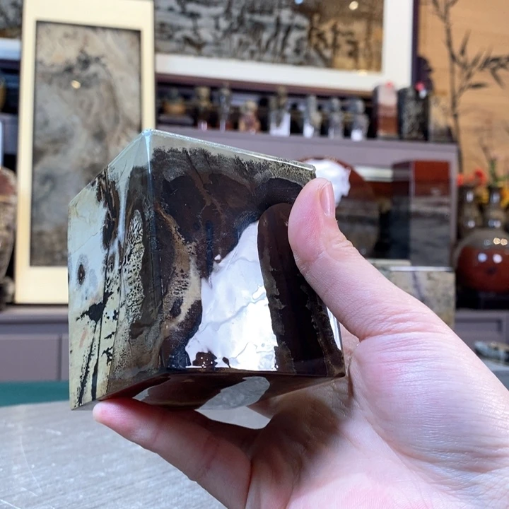 *****石材广西国画石草花石