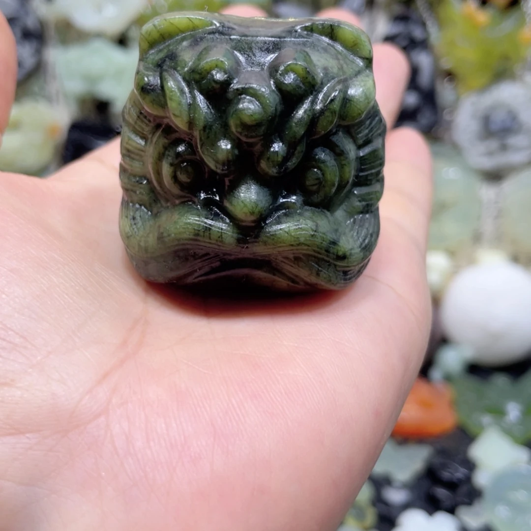 【闪购商品】岫玉未镶嵌颈饰25手把