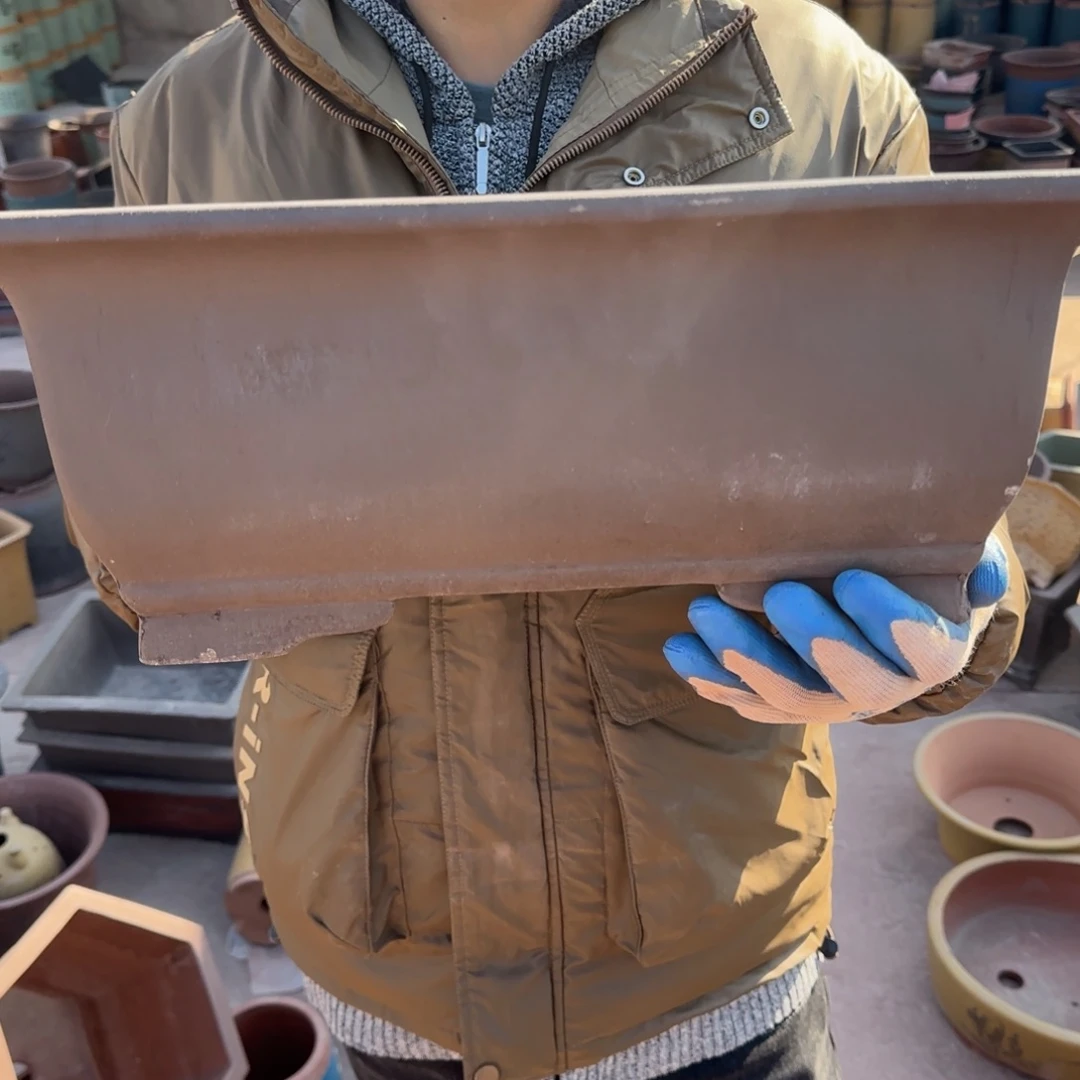 紫砂花盆口径33.23.13口径