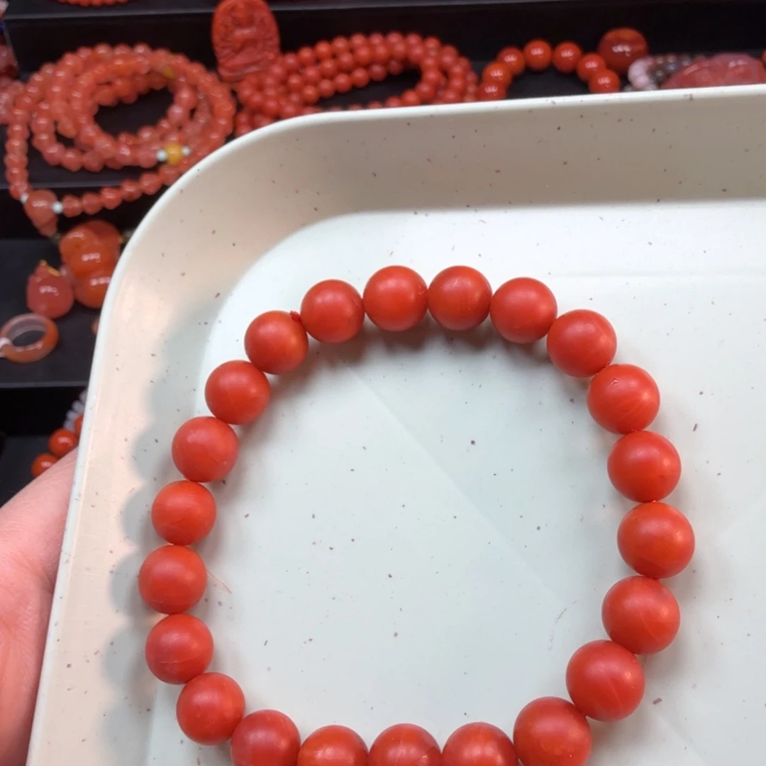 南红玛瑙未镶嵌保山9mm