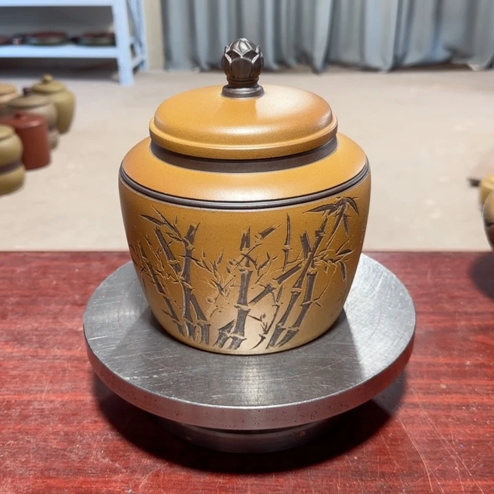 紫砂茶叶罐。。。。。。。。。。。。