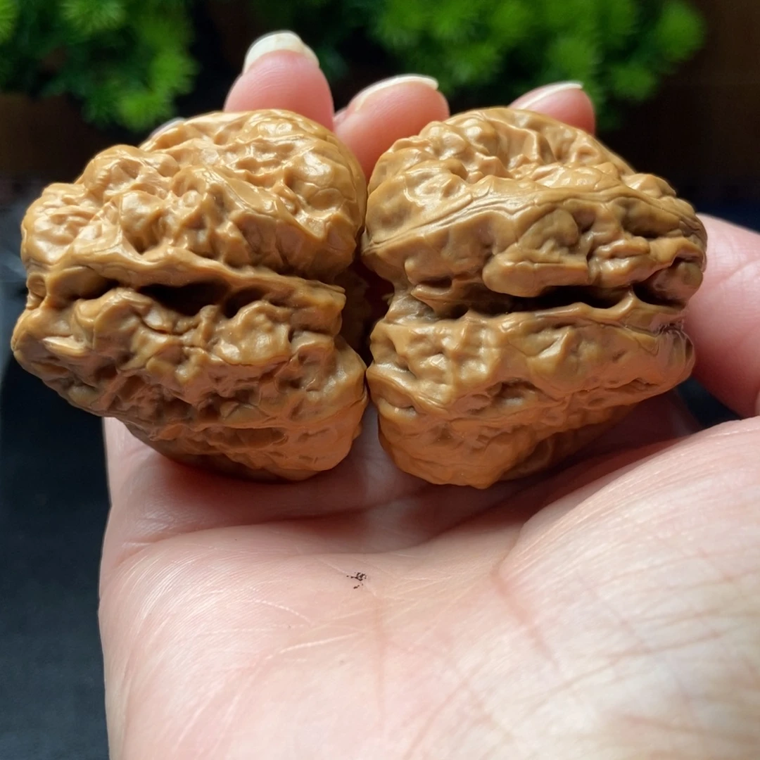 文玩核桃把件蛤蟆头43