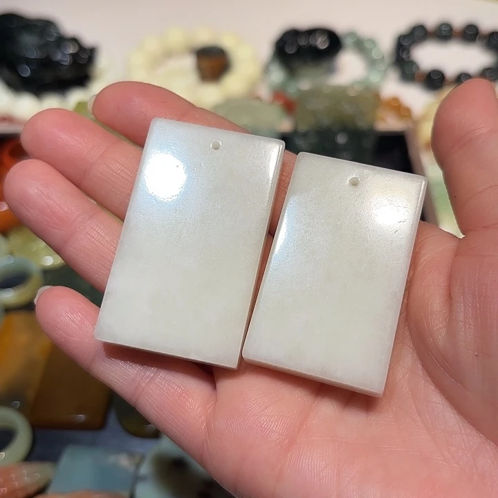 @***面蛇纹石玉未镶嵌手串