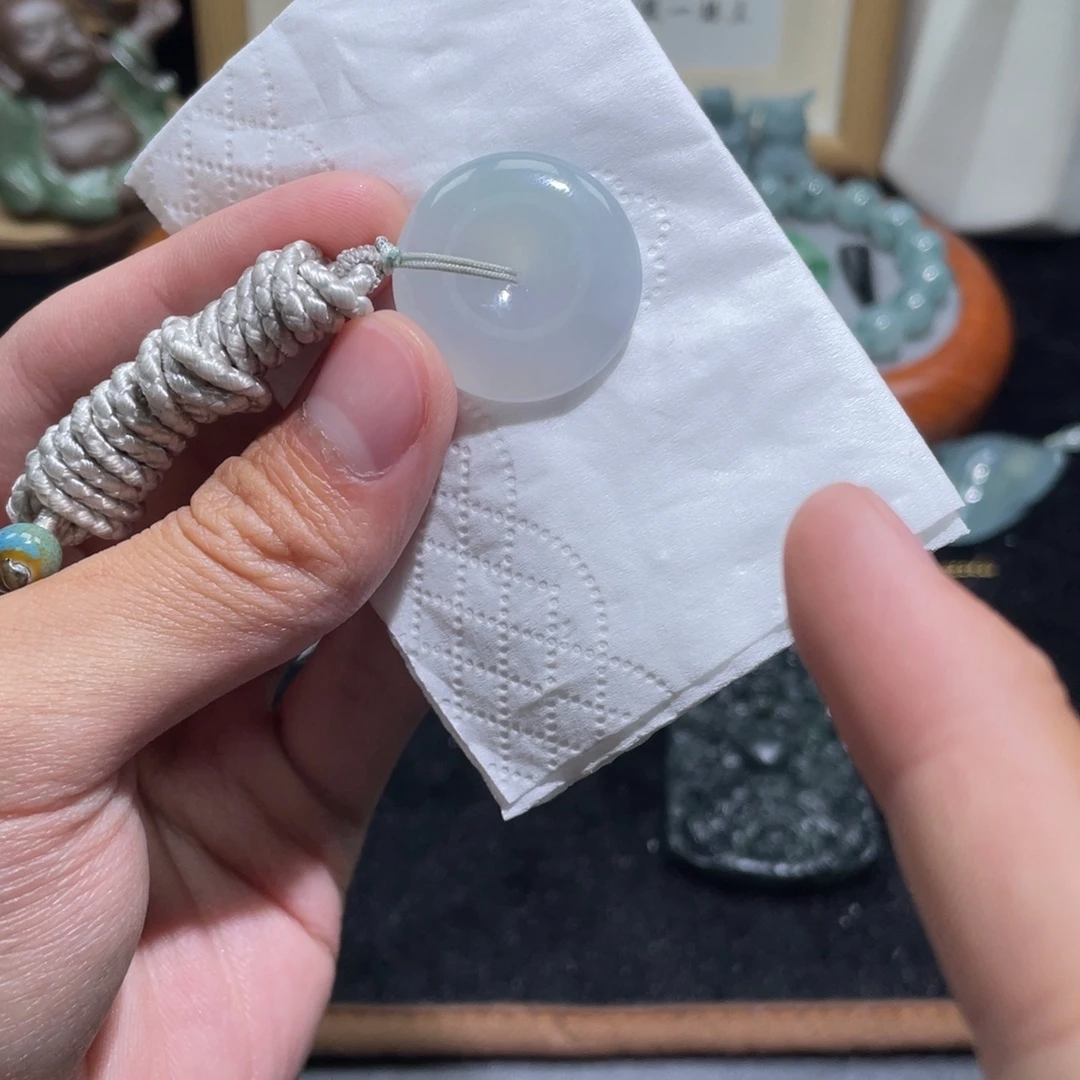 定制翡翠未镶嵌吊坠