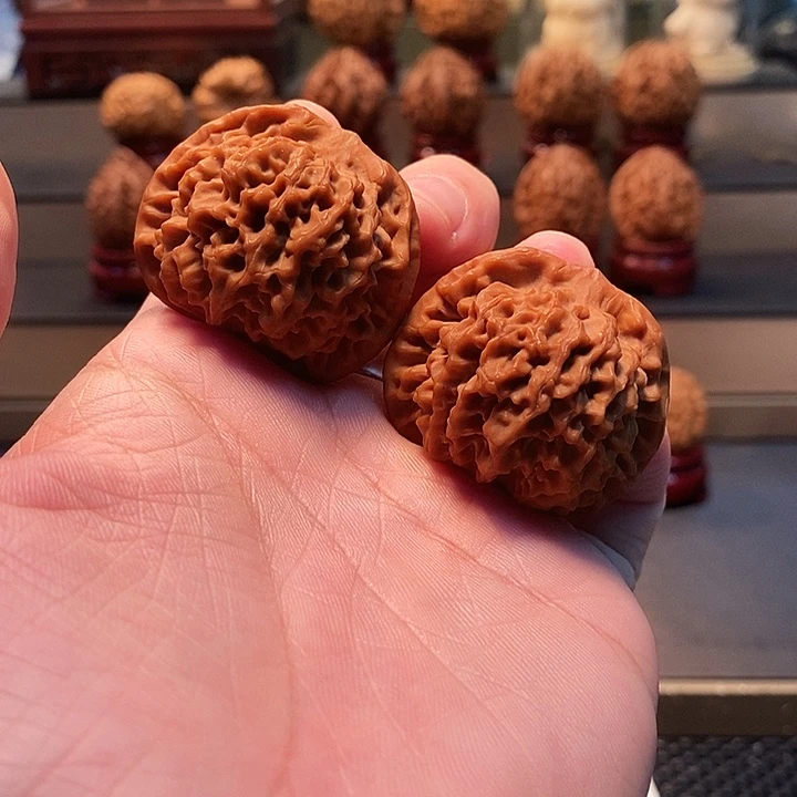 把件桃核40尺秦闷
