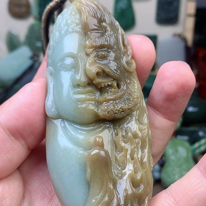 未镶嵌和田玉挂件