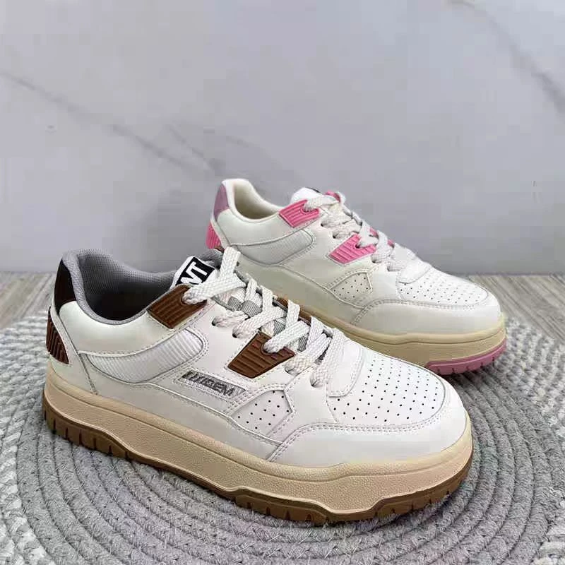 厚底拼色新款时尚百搭休闲运动板鞋防滑耐磨软B12-0211-108