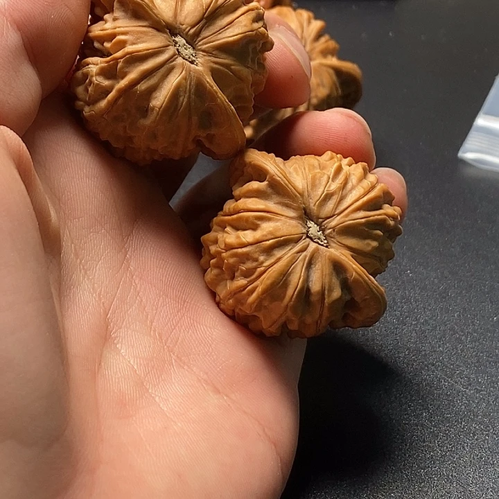 遇***情把件文玩核桃山西磨盘39+