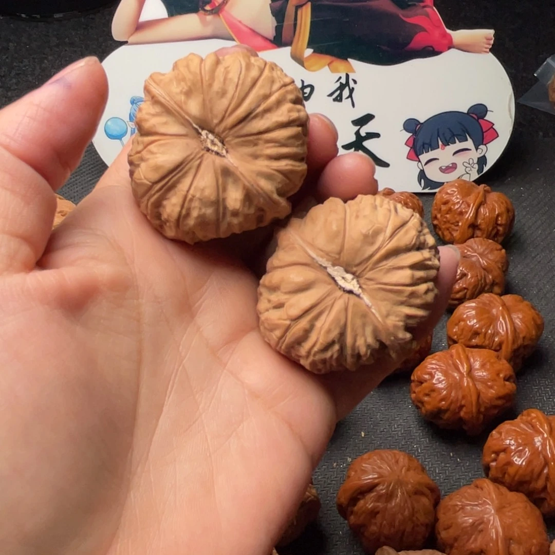 文玩核桃把件W 18 43 南瓜