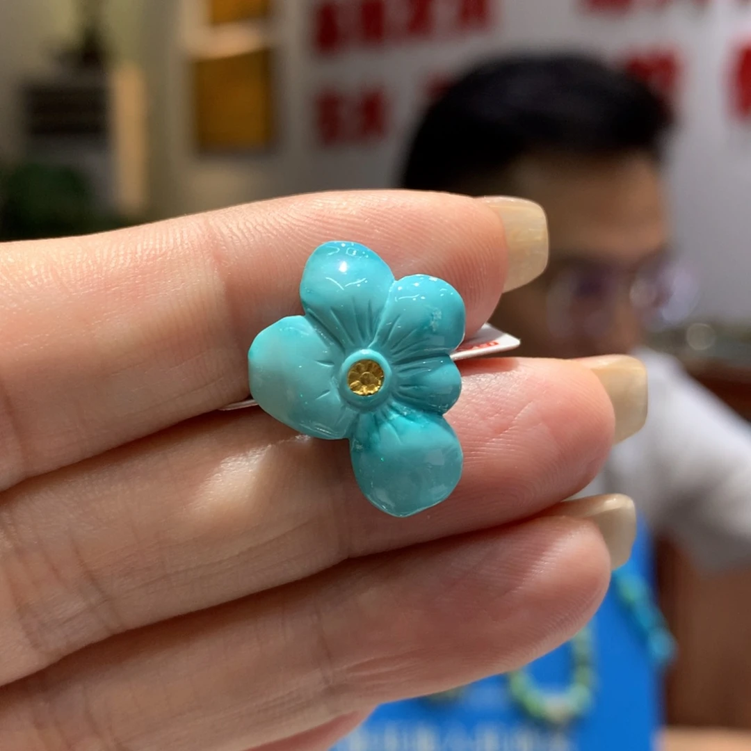 绿松石未镶嵌配饰