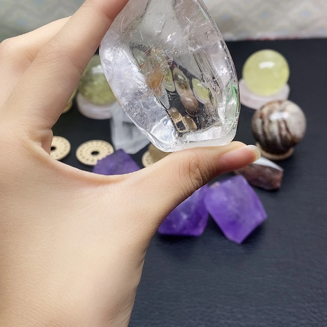 未镶嵌珠宝半成品水晶23水晶石