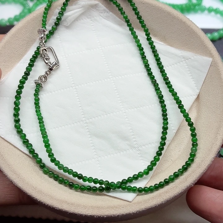 翡翠未镶嵌手链天然缅甸翡翠A货卡3