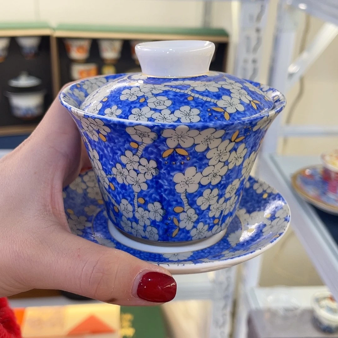 陶景德陶瓷盖碗茶具