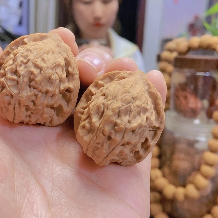 【闪购商品】文玩核桃把件35金牛