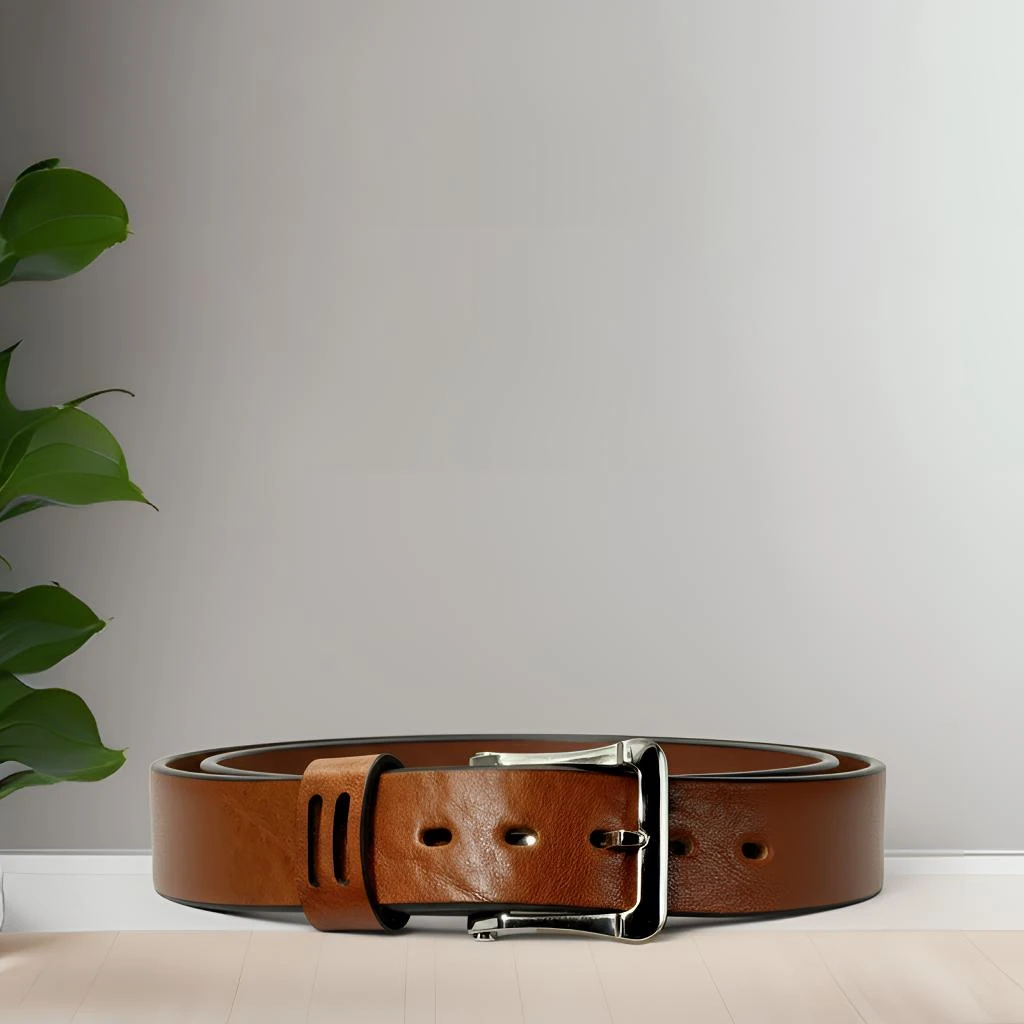 不锈钢真皮头层6毫米左右加厚牛皮皮带腰带