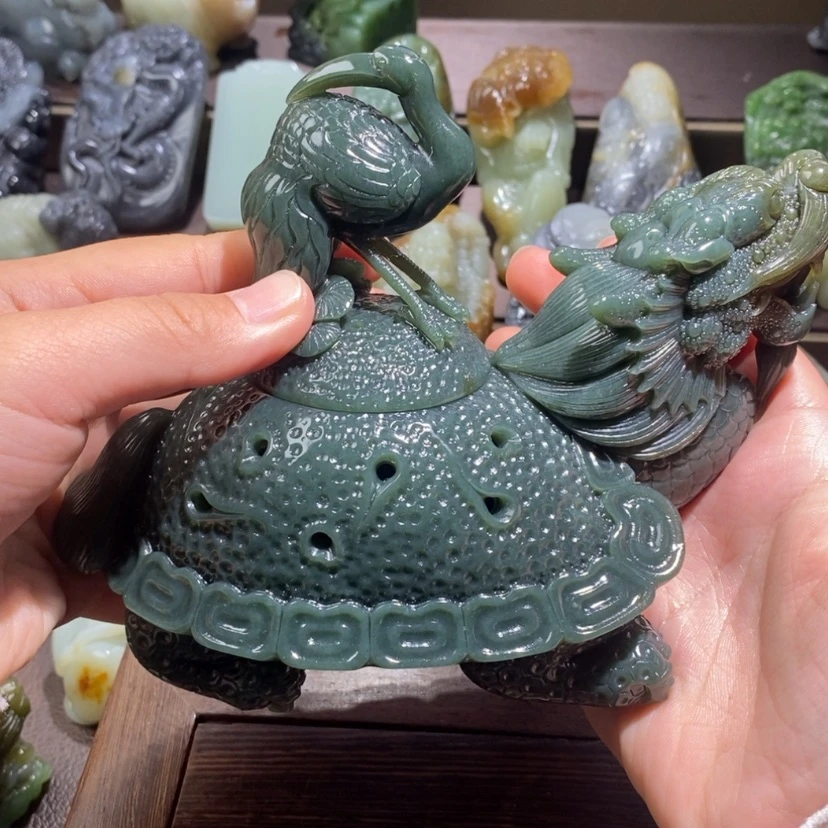 【闪购商品】和田玉摆件未镶嵌h**s